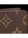 Pocket Organizer Monogram Card Wallet Brown - LOUIS VUITTON - BALAAN 7