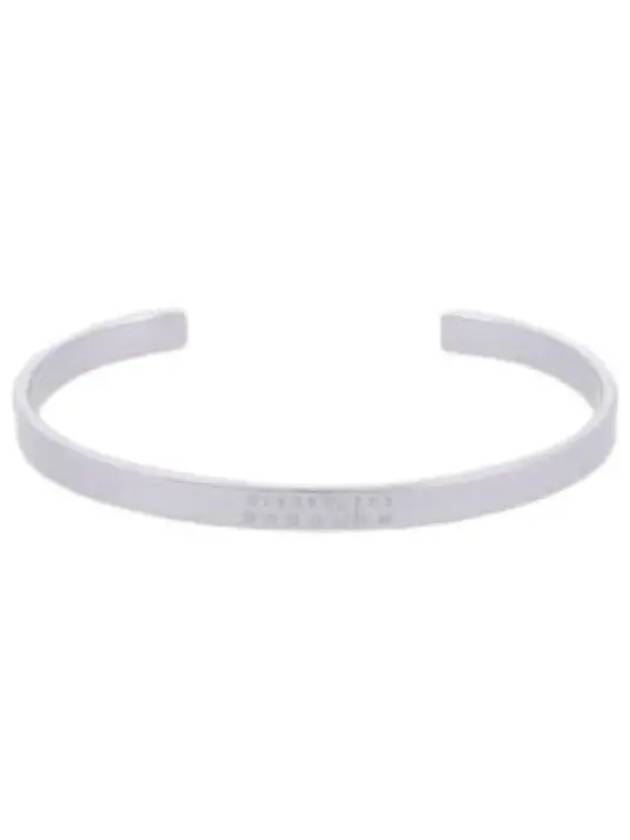 MM6 Numeric Logo Bracelet Polished Palladio - MAISON MARGIELA - BALAAN 1