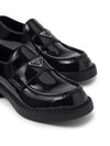 Patent Leather Loafers Black - PRADA - BALAAN 5