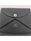 Calvi Duo Card Wallet Noir - HERMES - BALAAN 6