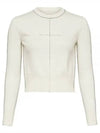 Wool Round Neck Knit Top White - MAISON MARGIELA - BALAAN 2