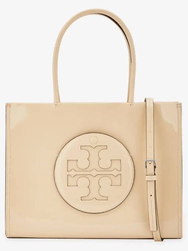 Ella Bio Small Tote Bag Beige - TORY BURCH - BALAAN 3