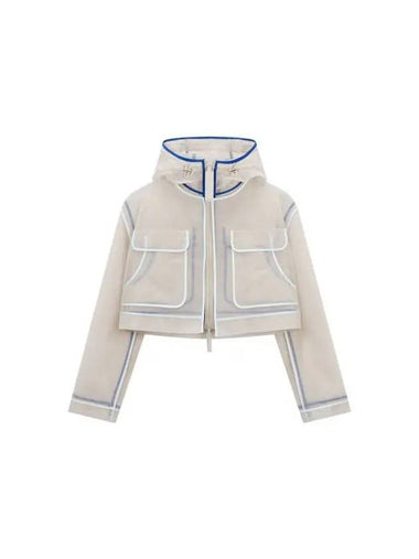 Women s Color Trimming Layered Jacket Beige - GIORGIO ARMANI - BALAAN 1