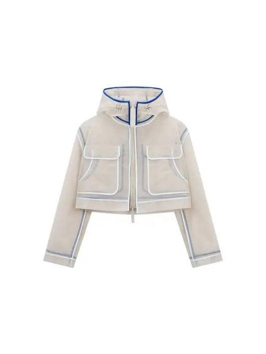 Women s Color Trimming Layered Jacket Beige - GIORGIO ARMANI - BALAAN 1