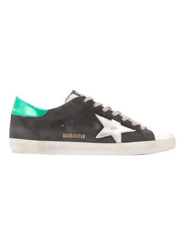 Superstar Star Leather Low Top Sneakers Grey - GOLDEN GOOSE - BALAAN 1