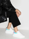 Oversized Low Top Sneakers White Iridescent - ALEXANDER MCQUEEN - BALAAN 5