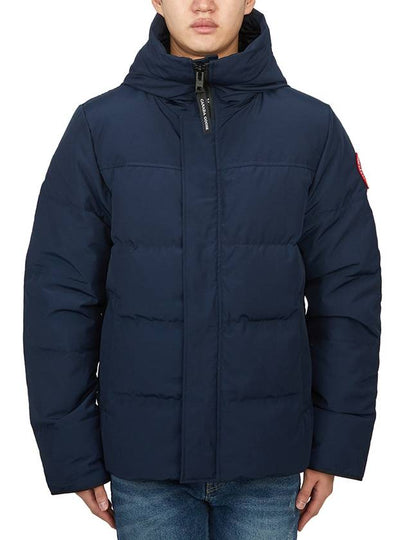 Macmillan Iconic Label Padded Parka Navy - CANADA GOOSE - BALAAN 2