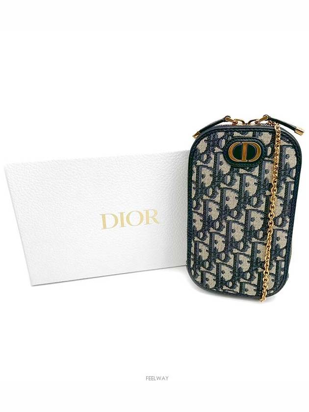 Christian 30 Montene Oblique Phone Holder Mini Crossbody Bag - DIOR - BALAAN 7