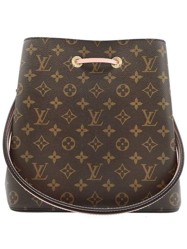 Louis Vuitton M44022 Monogram Canvas Rose Poudre Pink Neo Noe Bucket Shoulder Bag - LOUIS VUITTON - BALAAN 4