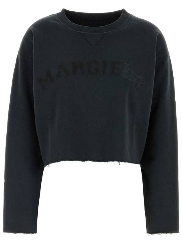 Firm Fleece Sweatshirt Black - MAISON MARGIELA - BALAAN 2