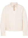 Le Blouson Linu Bomber Jacket Beige - JACQUEMUS - BALAAN 2