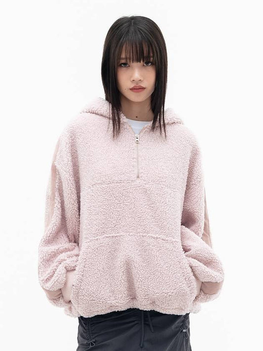 Fleece Hoodie Light Pink - HIGH SCHOOL DISCO - BALAAN 2