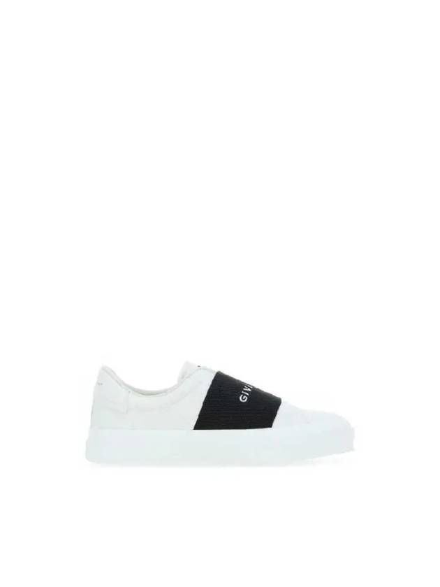 City Court Band Logo Low Top Sneakers White - GIVENCHY - BALAAN 2