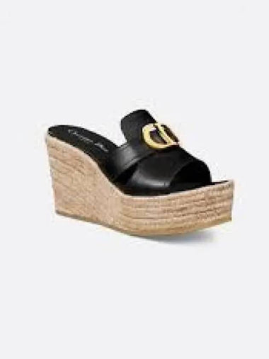 KCO063VEA 900 30 Montaigne Mule Wedge Heel 1343984 - DIOR - BALAAN 1