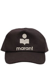 Men's Ball Cap Brown - ISABEL MARANT - BALAAN.