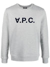 VPC Logo Crew Neck Sweatshirt Grey - A.P.C. - BALAAN 7