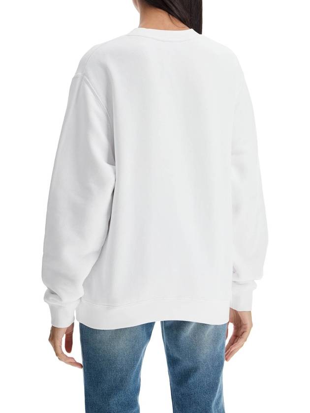 crewneck sweatshirt with - OFF WHITE - BALAAN 3