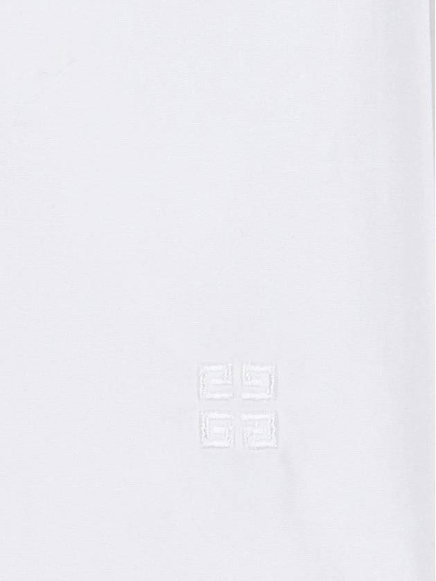 Men's Cotton Long Sleeve Shirt White - GIVENCHY - BALAAN 5