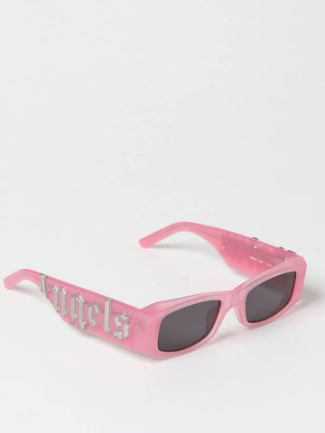 Palm Angels sunglasses in acetate with logo - PALM ANGELS - BALAAN 1