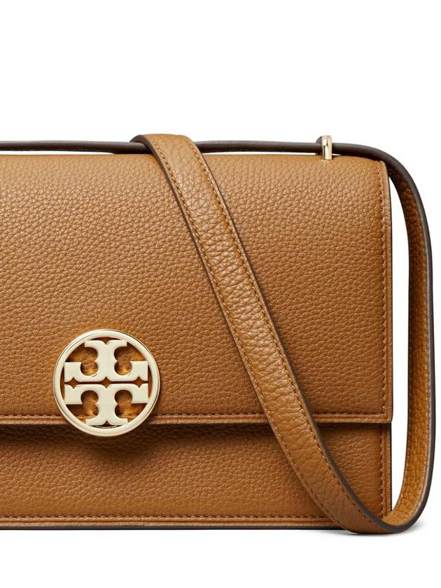 Miller Leather Cross Bag Brown - TORY BURCH - BALAAN 6