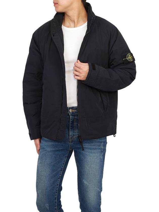 Micro Twill Pure Insulation Technology Primaloft Jacket Navy - STONE ISLAND - BALAAN 7