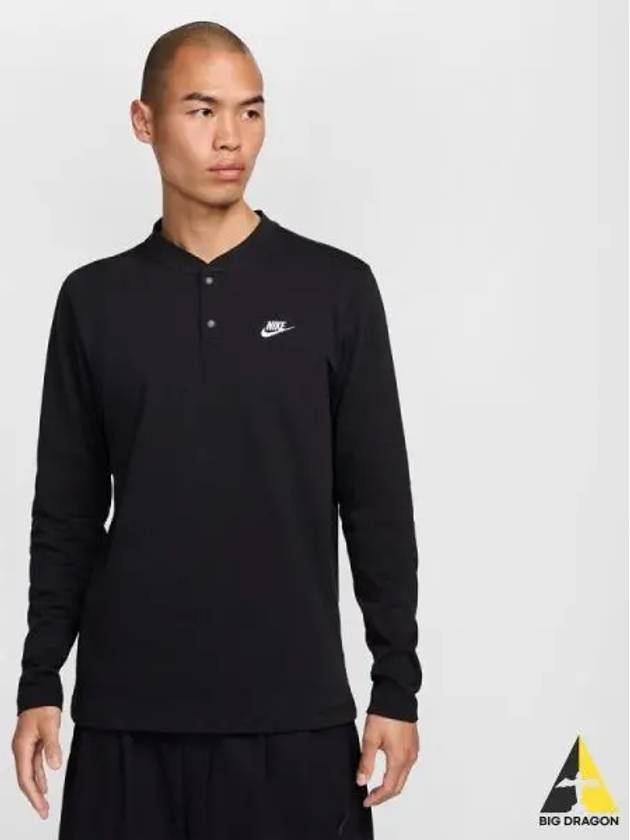 Man Club Long Sleeve Henry 010 - NIKE - BALAAN 1