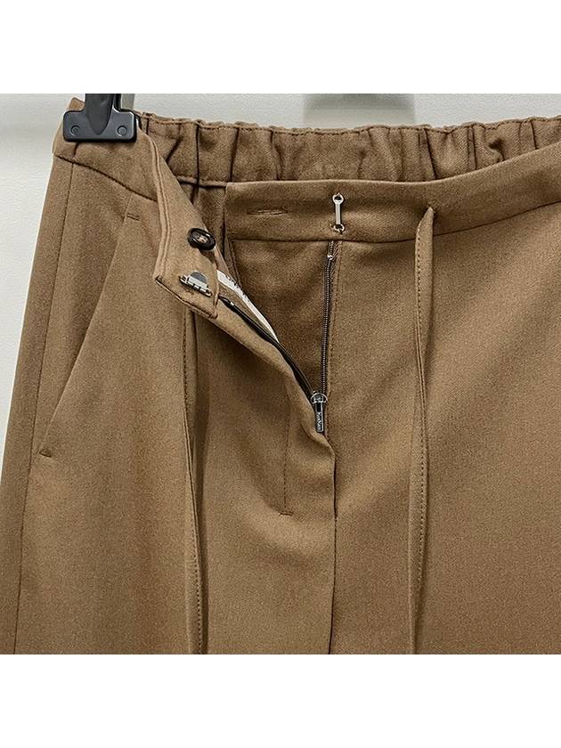 FLORIA Virgin Wool Pants Camel 2429136023600 008 - MAX MARA - BALAAN 6