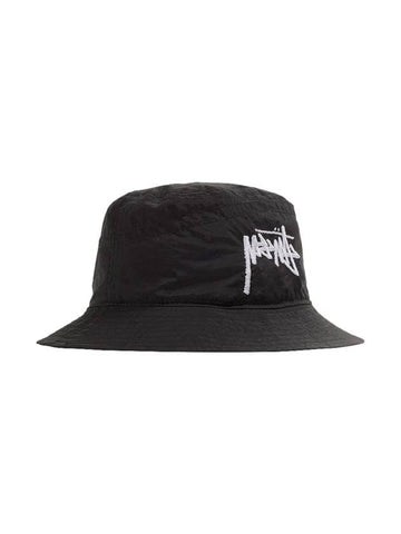 Stussy Bucket Hat Black - NIKE - BALAAN.