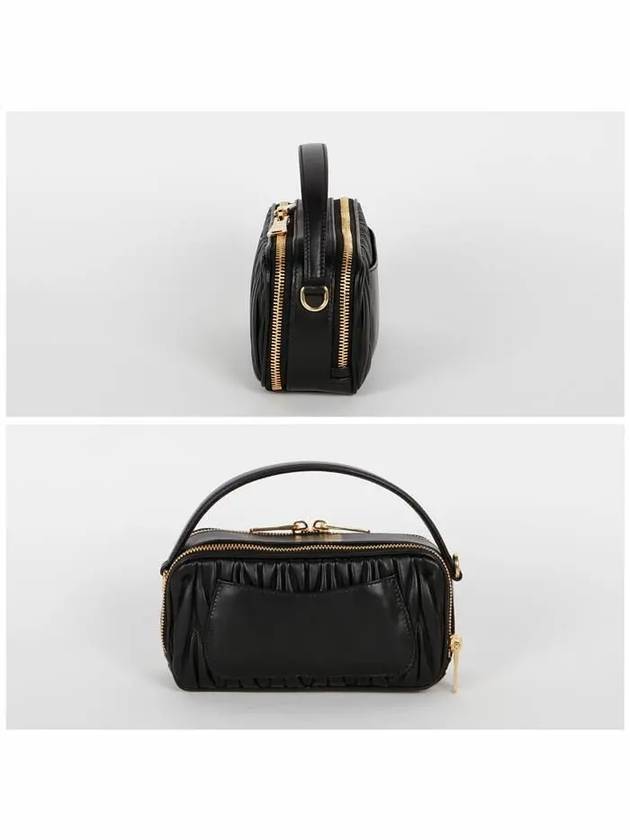 Matelasse Nappa Leather Shoulder Bag Black - MIU MIU - BALAAN 4