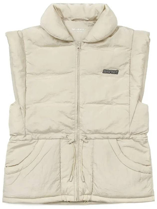 Toby Padded Vest Ecru - ISABEL MARANT ETOILE - BALAAN 2