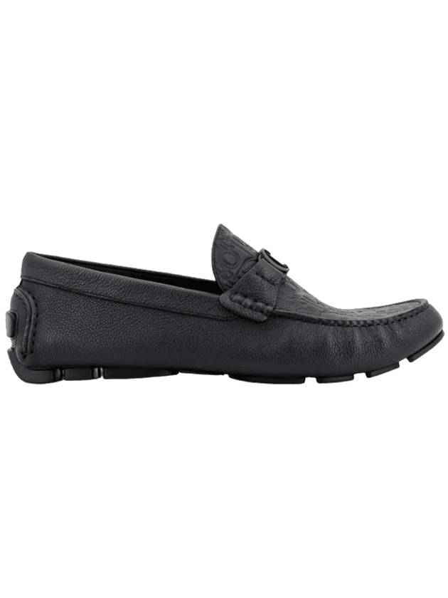 Odéon Grained Calfskin Loafer Black - DIOR - BALAAN 1