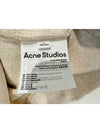 Face Patch Crew Neck Sweatshirt Oatmeal Melange - ACNE STUDIOS - BALAAN 10