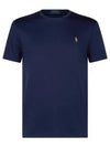 Embroidered Logo Pony Short Sleeve T-Shirt Navy - POLO RALPH LAUREN - BALAAN 2