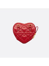 AMOUR CARO Chain Heart Pouch Red S5097UNID M334 - DIOR - BALAAN 4