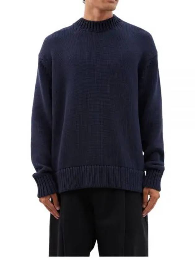 AIRE KNIT PULLOVER DARK NAVY 1050 - STUDIO NICHOLSON - BALAAN 1