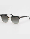 Eyewear Polarized Gold-Rimmed Sunglasses Black - BALLY - BALAAN 2