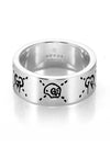 Men's Ghost Ring YBC455318001 Silver - GUCCI - BALAAN 3