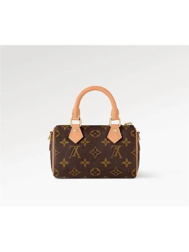 Nano Speedy Monogram Tote Bag Brown - LOUIS VUITTON - BALAAN 7