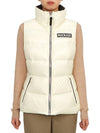 Women's padded vest CHAYA CREAM - MACKAGE - BALAAN 1