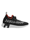 Flex Low Top Sneakers Noir Blanc - HERMES - BALAAN 1