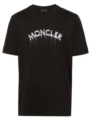 Logo printing short sleeve t shirt 8C00002 89A17 - MONCLER - BALAAN 1