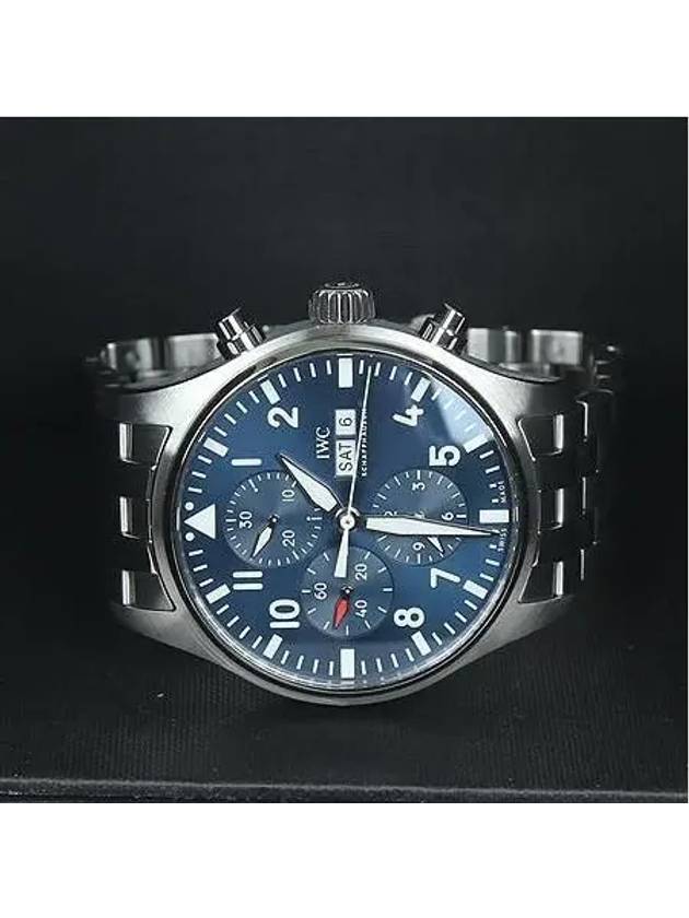 IW377717 Pilot Watch Chronograph Little Prince 44 Automatic Steel - IWC - BALAAN 3