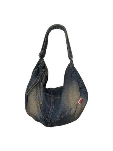 Washed Denim Duffel Bag Vintage Tint - SCULPTOR - BALAAN 1