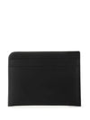 Boke Flower Leather Card Wallet Black - KENZO - BALAAN 3