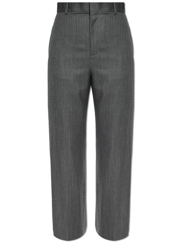 Loewe Wool Trousers, Women's, Grey - LOEWE - BALAAN 1