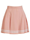 Golf Wear Tennis Line Color Skirt Peach - J JANE - BALAAN 2