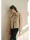 wasabi wool coat - LETTUCE - BALAAN 1