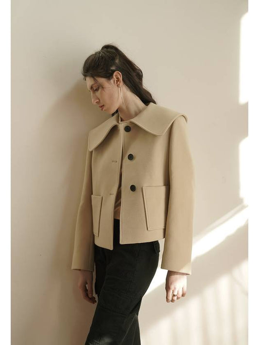 wasabi wool coat - LETTUCE - BALAAN 2