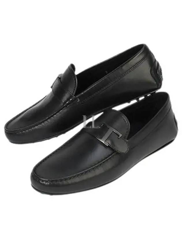 City Gommino Leather Driving Shoes Black - TOD'S - BALAAN 2