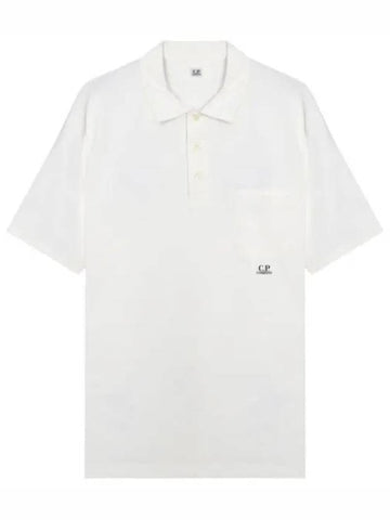 Short sleeve tshirt small logo pocket polo - CP COMPANY - BALAAN 1